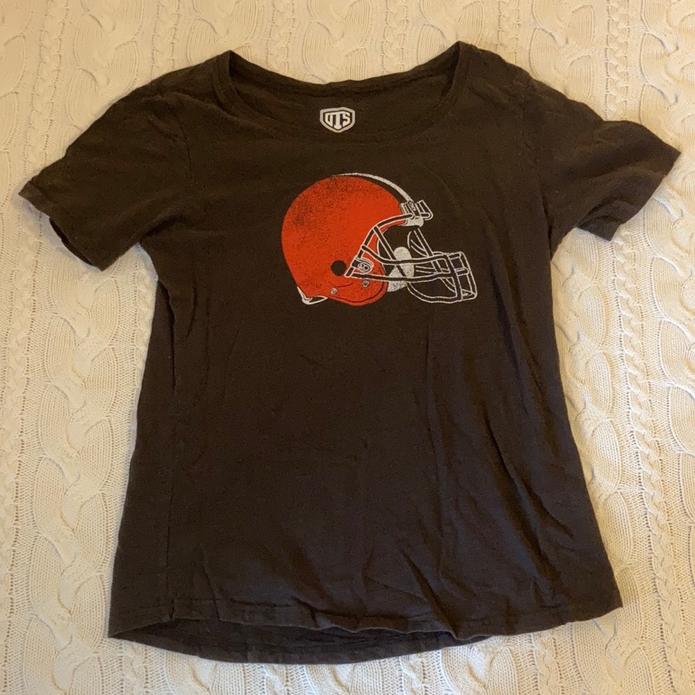 Cleveland Browns Scoop Neck T-Shirt